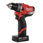 Milwaukee M12 FUEL 12V Li-Ion Brushless 2-Tool Combo Kit with LED Flood Light thumbnail 2