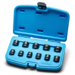 Capri Tools 1/2 in. Drive SAE Stubby Impact Socket Set, 11-Piece thumbnail 1
