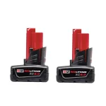 Milwaukee M12 12V Lithium-Ion XC 6.0 Ah Extended Capacity Battery Pack (2-Pack) thumbnail 1