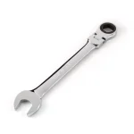 TEKTON 1 in. Flex-Head Ratcheting Combination Wrench, 72-Tooth, 6-Point thumbnail 1
