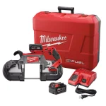 Milwaukee M18 FUEL 18V Brushless Cordless Deep Cut Band Saw Kit with Two 5.0Ah Batteries and Charger thumbnail 1