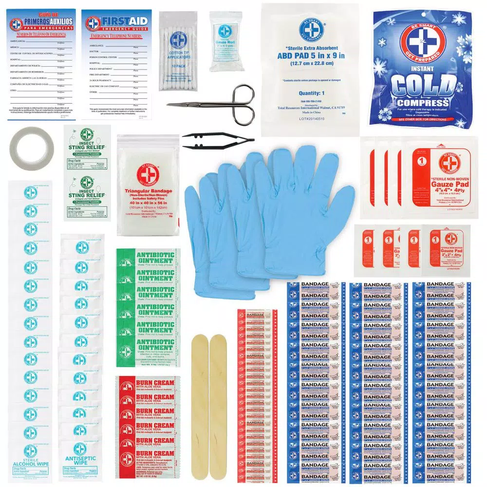 3M 118-Piece Industrial & Construction First Aid Kit with Carrying Case