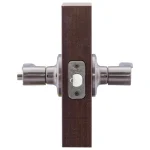 Copper Creek Scandinavian Kash Satin Stainless Steel Privacy Lever for Bedroom and Bathroom thumbnail 3