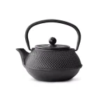 Bredemeijer Jang Black Cast Iron Teapot with Stainless Steel Filter, 27 fl oz thumbnail 1