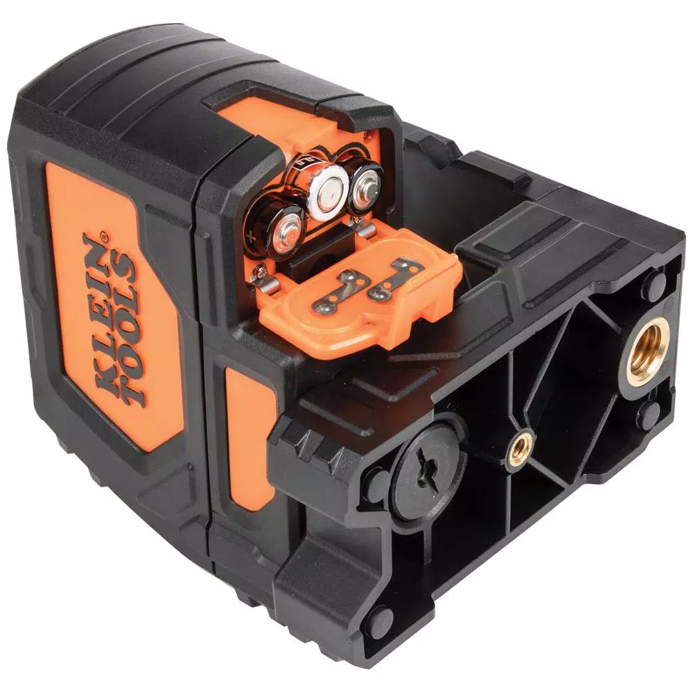 Klein Tools Self-Leveling Green Cross-Line Laser Level with Red Plumb Spot