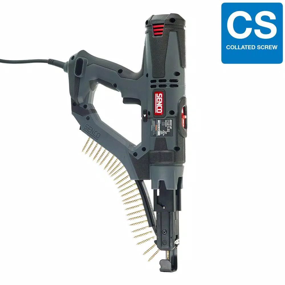 SENCO DS332-AC Corded Auto-Feed Screw Gun, 2500 rpm, 3 in. Capacity