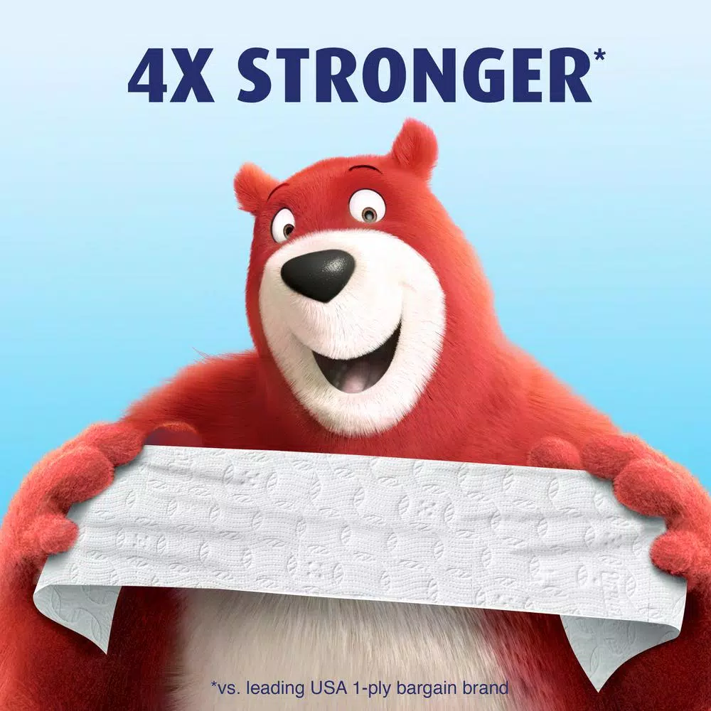 Charmin Ultra Strong Super Mega Roll Toilet Paper, 2-Ply, 18 Rolls