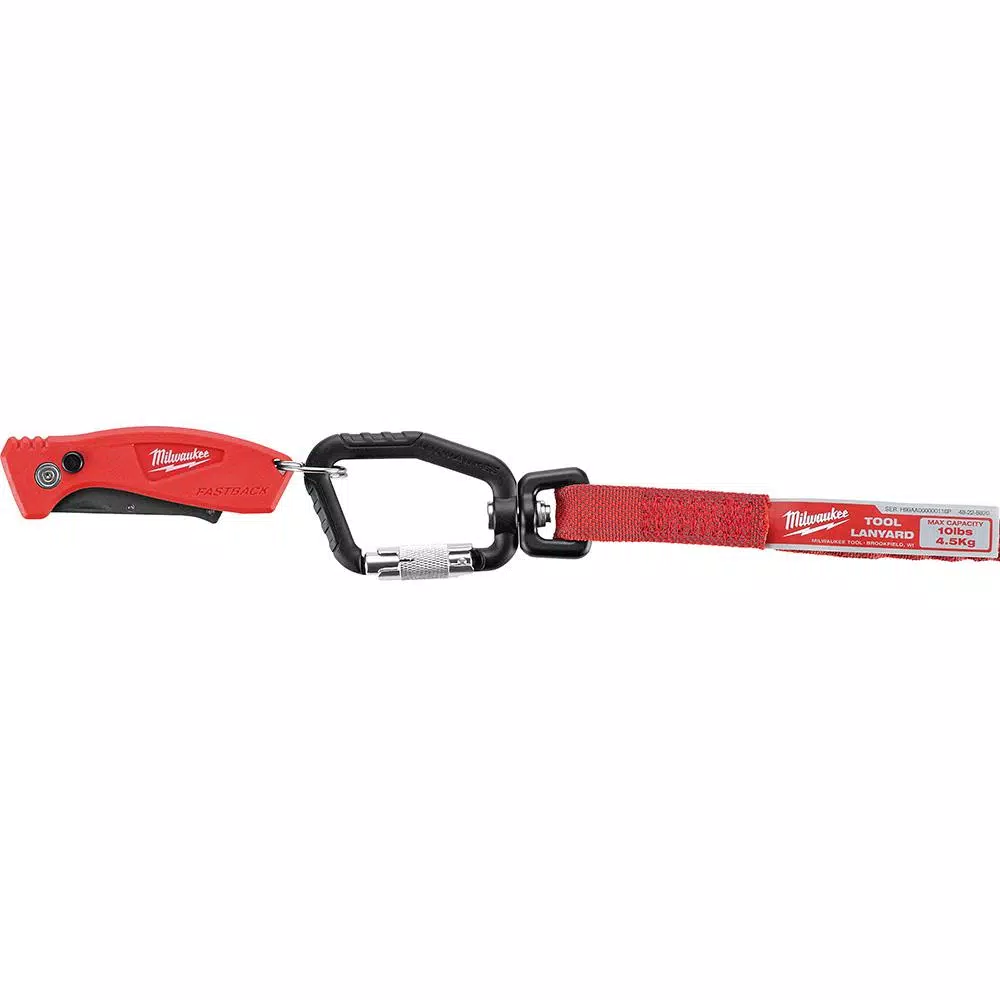 Milwaukee 1 in. Lanyard Split Ring, 2 lb. Capacity (5-Piece Pack)