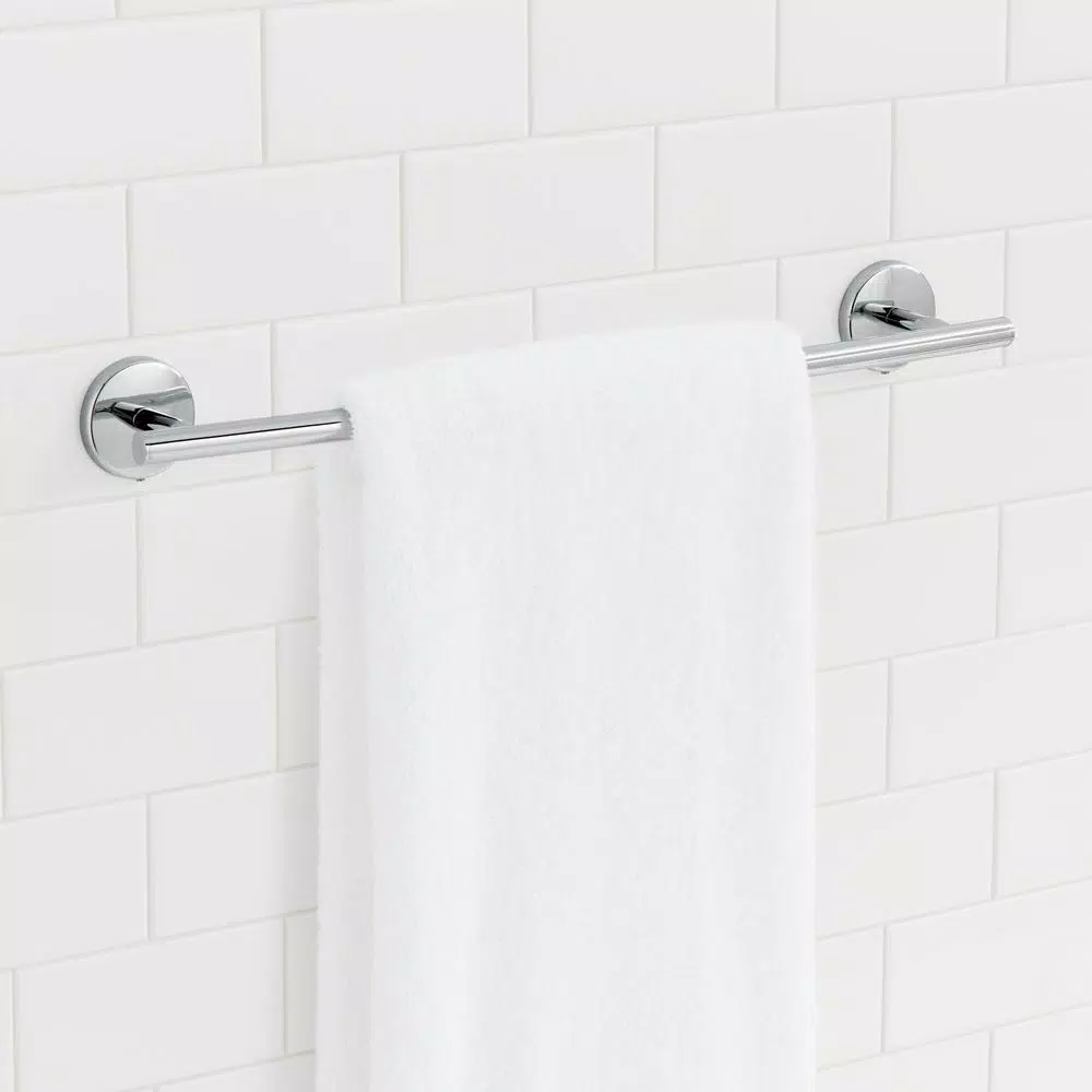 Glacier Bay Dorset 18 in. Single Towel Bar, Chrome