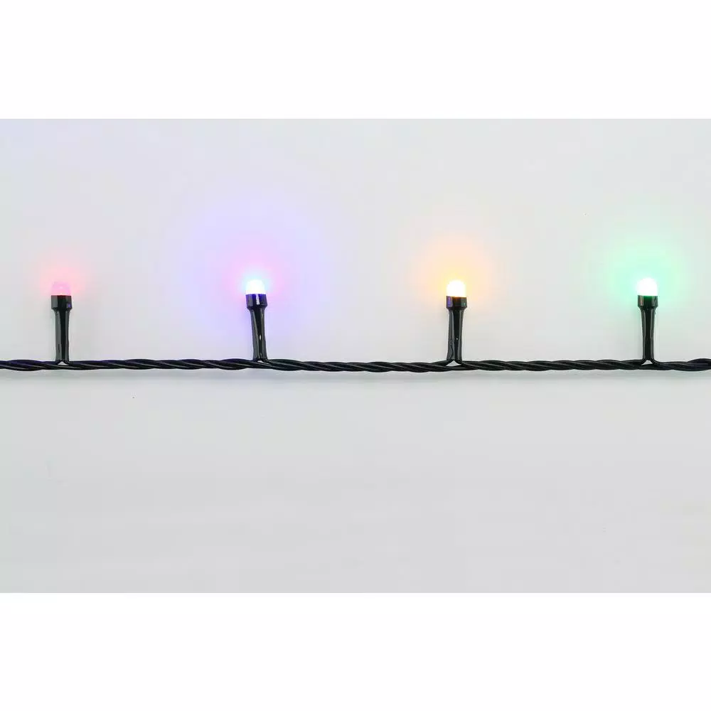 Novolink 200 LED Mini Globe Multi-Color String Lights with Wireless Smart App Control