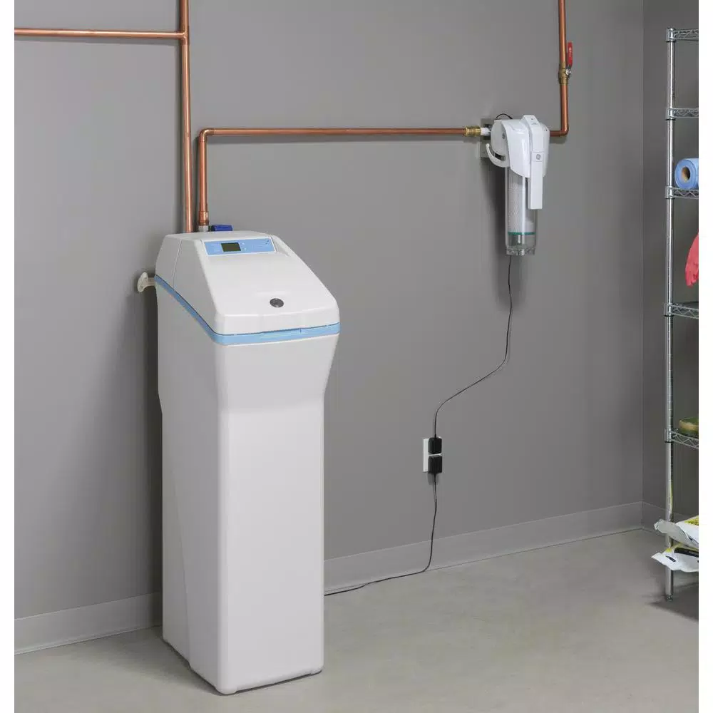 GE Smart 40,000 Grain Water Softener System with SmartSoft Technology