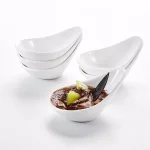 MALACASA 4.5 in. White Ceramic Ramekins Set of 6, Porcelain Souffle Dishes for Creme Brulee and Dipping Sauces thumbnail 7