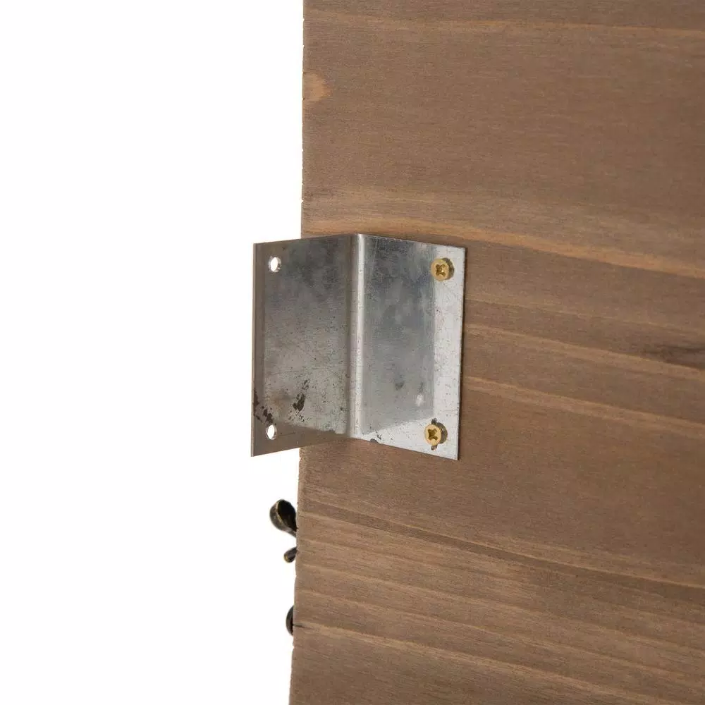 Glitzhome 22.09 in. Natural Wooden Tree Collar - Rustic Farmhouse Christmas Tree Box