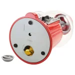 Great Northern Junior Vintage Gumball Machine and Coin Bank - Classic Red thumbnail 3