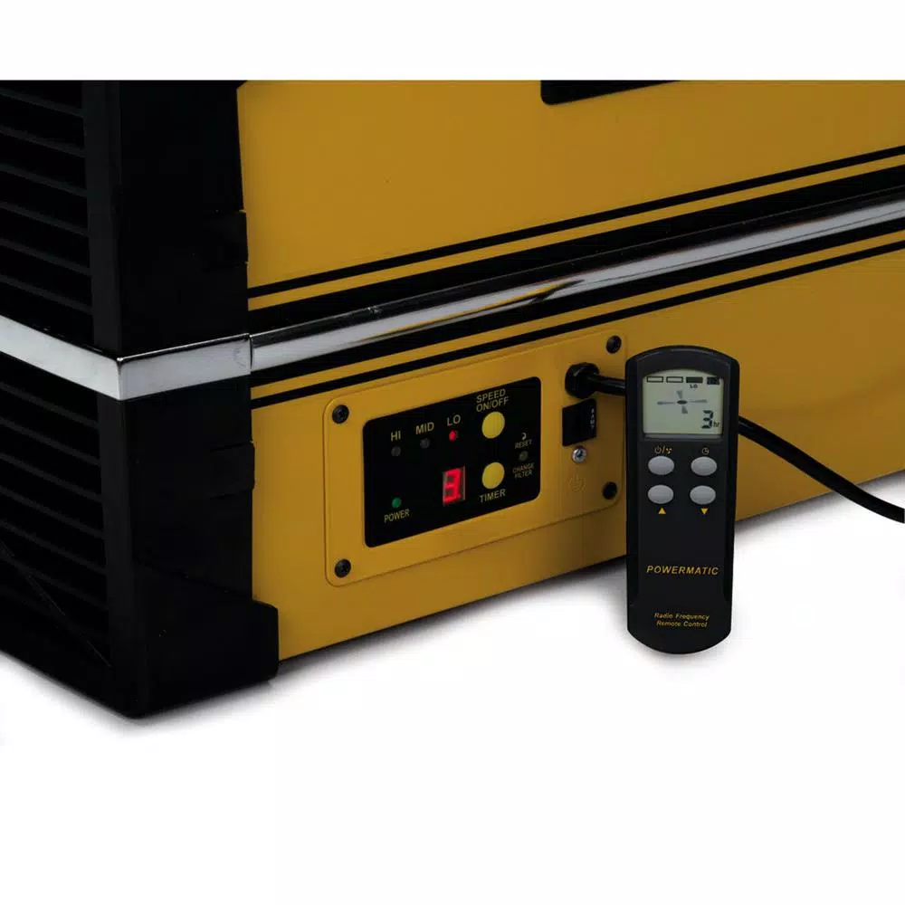Powermatic PM1200 Air Filtration System - High Efficiency Dust Collector with Remote Control