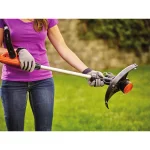 BLACK+DECKER 40V MAX Lithium-Ion Cordless String Trimmer with 1.5 Ah Battery and Charger thumbnail 4