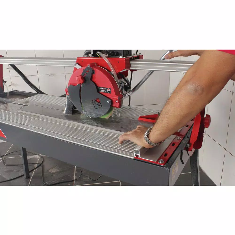 Rubi DC-250 1200 10 in. Wet Tile Saw, 120V, 1.5 HP with Mobile Head