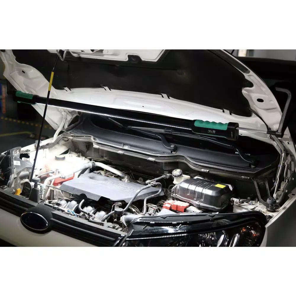 Advanced Lighting Systems ALS 2000 Lumens Rechargeable LED Extendable Under Hood Work Light with Detachable Flashlight