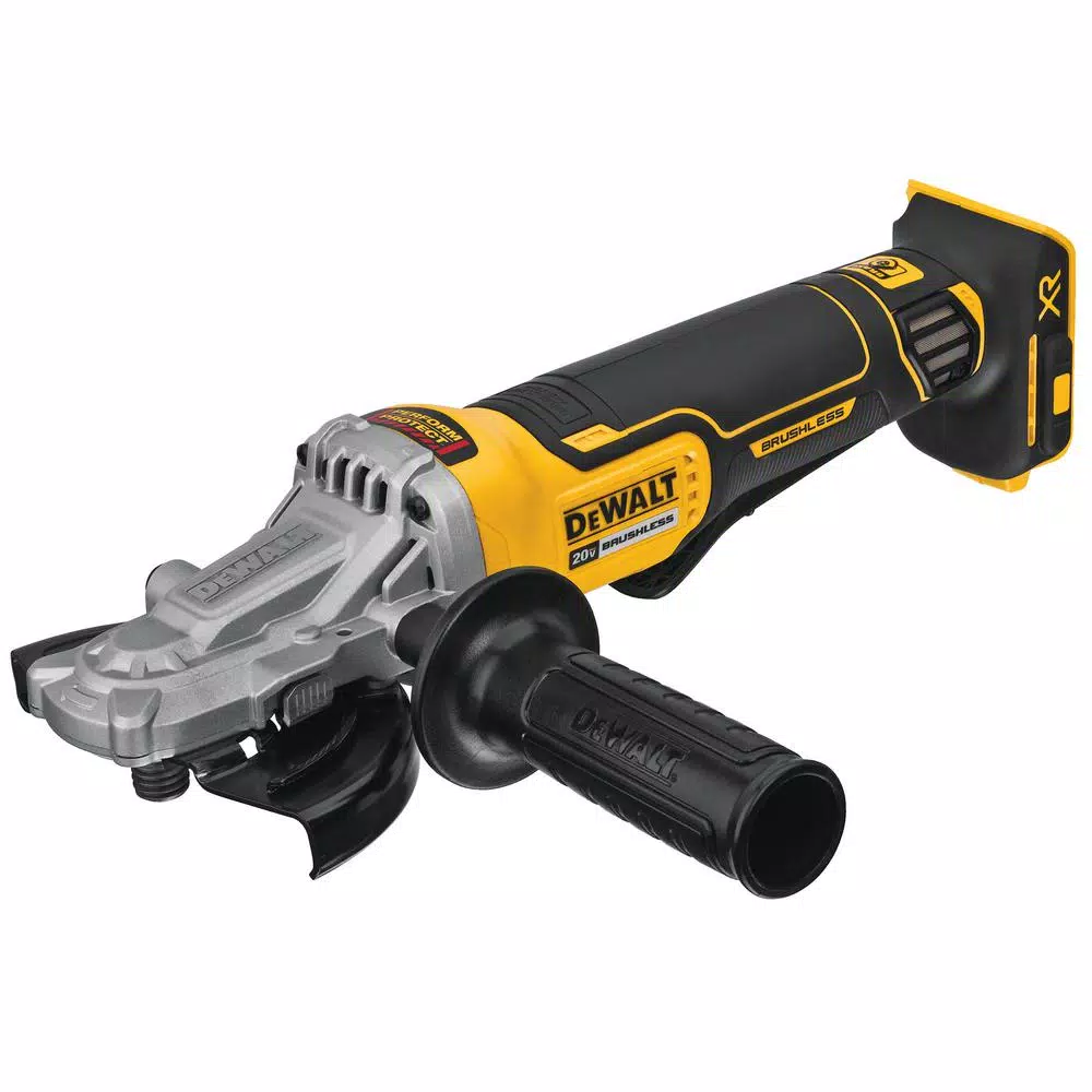 DEWALT 20V MAX XR Brushless 5 in. Small Angle Grinder with Kickback Brake, Paddle Switch (Tool Only)