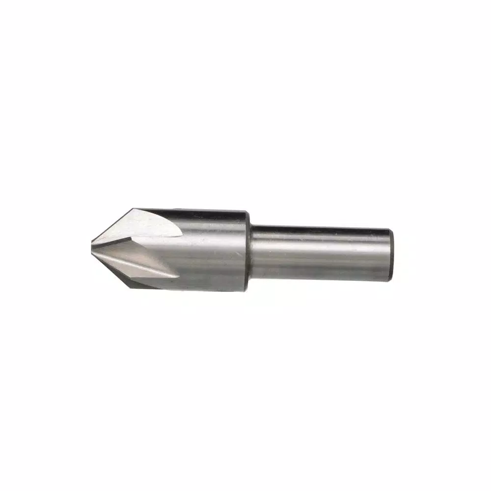 Drill America 2 in. 60-Degree 6-Flute High Speed Steel Countersink Bit