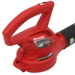 Homelite 7 Amp Electric Handheld Leaf Blower and Sweeper, 150 MPH, 233 CFM thumbnail 3