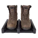 Stalwart Heavy-Duty Boot and Shoe Deck Scrub Brush Mat, 15.125 in. thumbnail 4