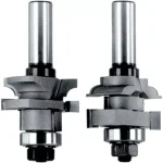 Makita Carbide-Tipped Stile and Rail 2-Flute Router Bit, 1/2 in. Shank thumbnail 1