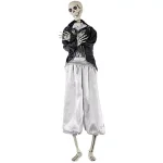 Haunted Hill Farm 5 ft. Animatronic Talking Skeleton Groom Halloween Prop thumbnail 2