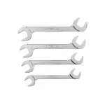 TEKTON 4-Piece Metric Angle Head Open End Wrench Set, 24 mm to 32 mm thumbnail 3