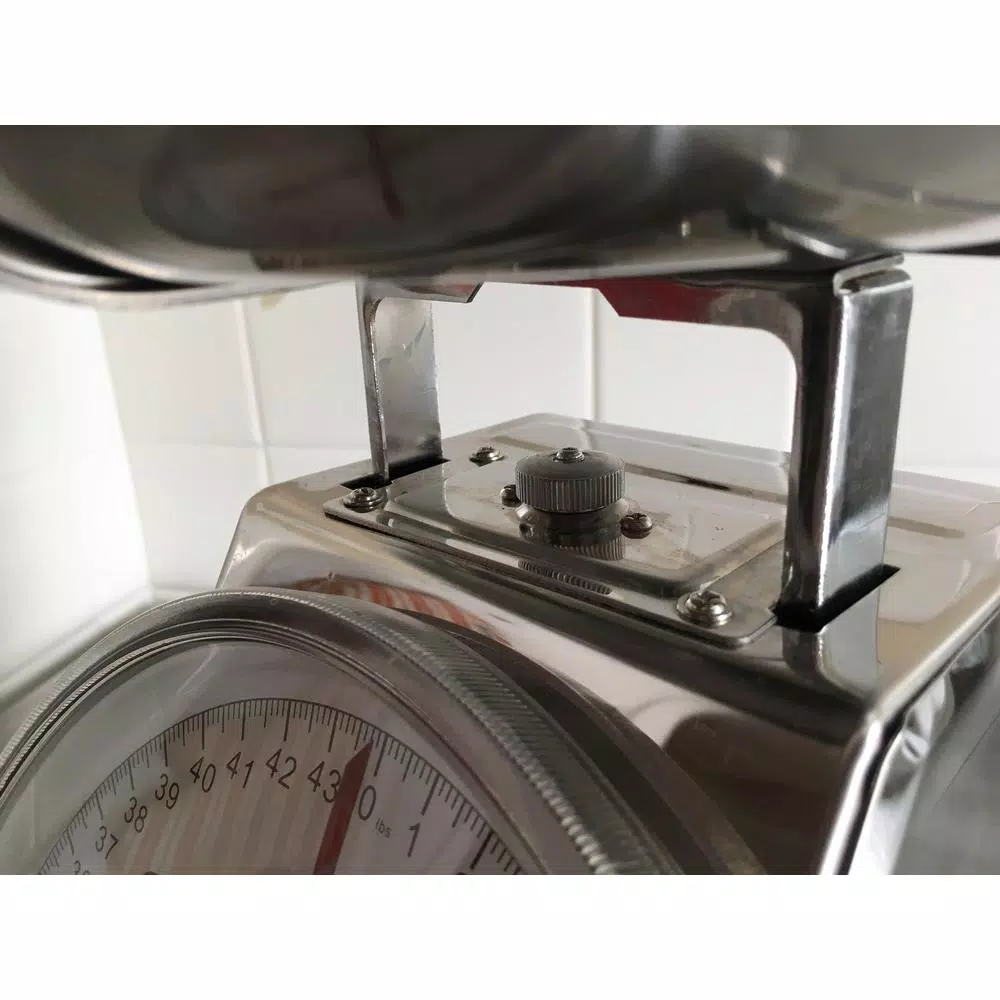Sportsman Series 44 lb. Stainless Steel Analog Food Scale with Removable Bowl