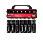 Husky 7-Piece Metric Nut Driver Set with Ergonomic Cushion Grip thumbnail 2