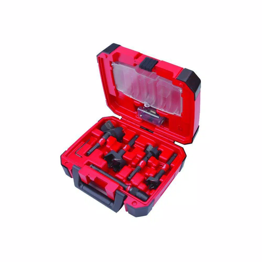 Milwaukee SHOCKWAVE 78-Piece Impact Duty Driver Bit, Selfeed, and Hole Saw Set