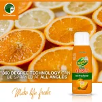 OdoBan Real Citrus Air Freshener Spray, Invigorating Orange, 10 oz. thumbnail 2