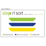 Step N' Sort 16 Gal. Stainless Steel 3-Compartment Open Top Trash and Recycling Bin with Removable Bins thumbnail 7