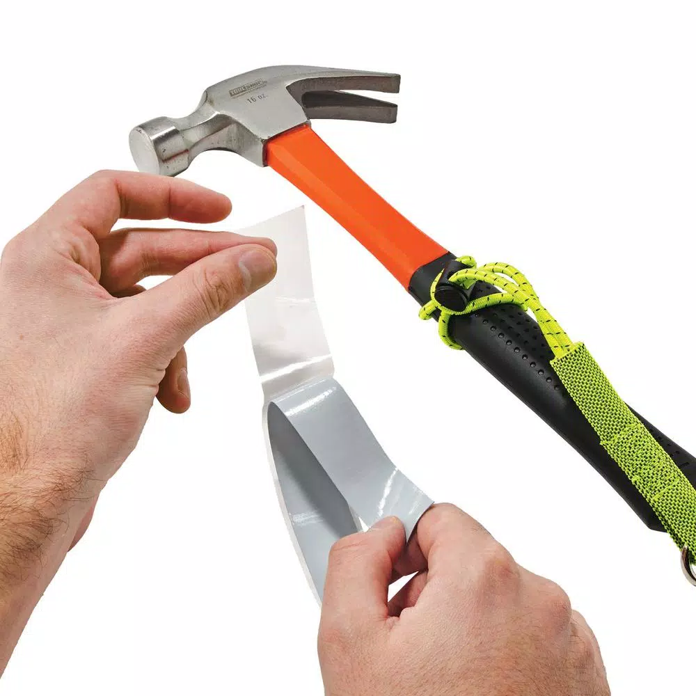 Ergodyne Squids 3182 Tool Tethering Kit with Single Carabiner Lanyard and Swiveling Elastic Tool Tails