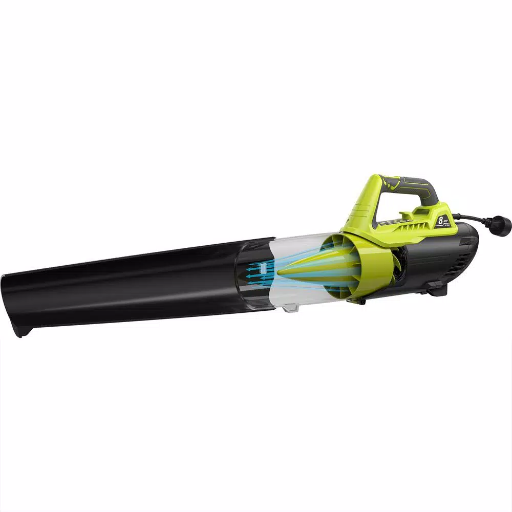 RYOBI 18 in. 10 Amp Corded String Trimmer and 8 Amp Jet Fan Blower Kit