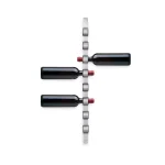 Blomus Cioso 8-Bottle Stainless Steel Wall Mounted Wine Rack thumbnail 3