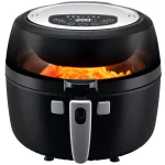 Emerald 6.5L Rotating Air Fryer with Self-Stirring Paddle, 1350W Digital LED Timer & Temperature Control thumbnail 1
