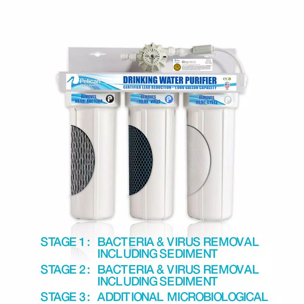 Pelican Water Pelican PDF-1000VF Replacement Drinking Water Purifier Filter Cartridge
