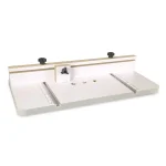 WEN 24 in. x 12 in. Drill Press Table with Adjustable Fence and Stop Block thumbnail 3
