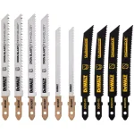 DEWALT T-Shank Jigsaw Blade Set, 10-Pack Multi-Purpose Kit with Storage Case thumbnail 1