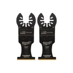 Milwaukee 1-3/8 in. Carbide Universal Fit Extreme Metal Cutting Oscillating Multi-Tool Blade (2-Pack) thumbnail 7
