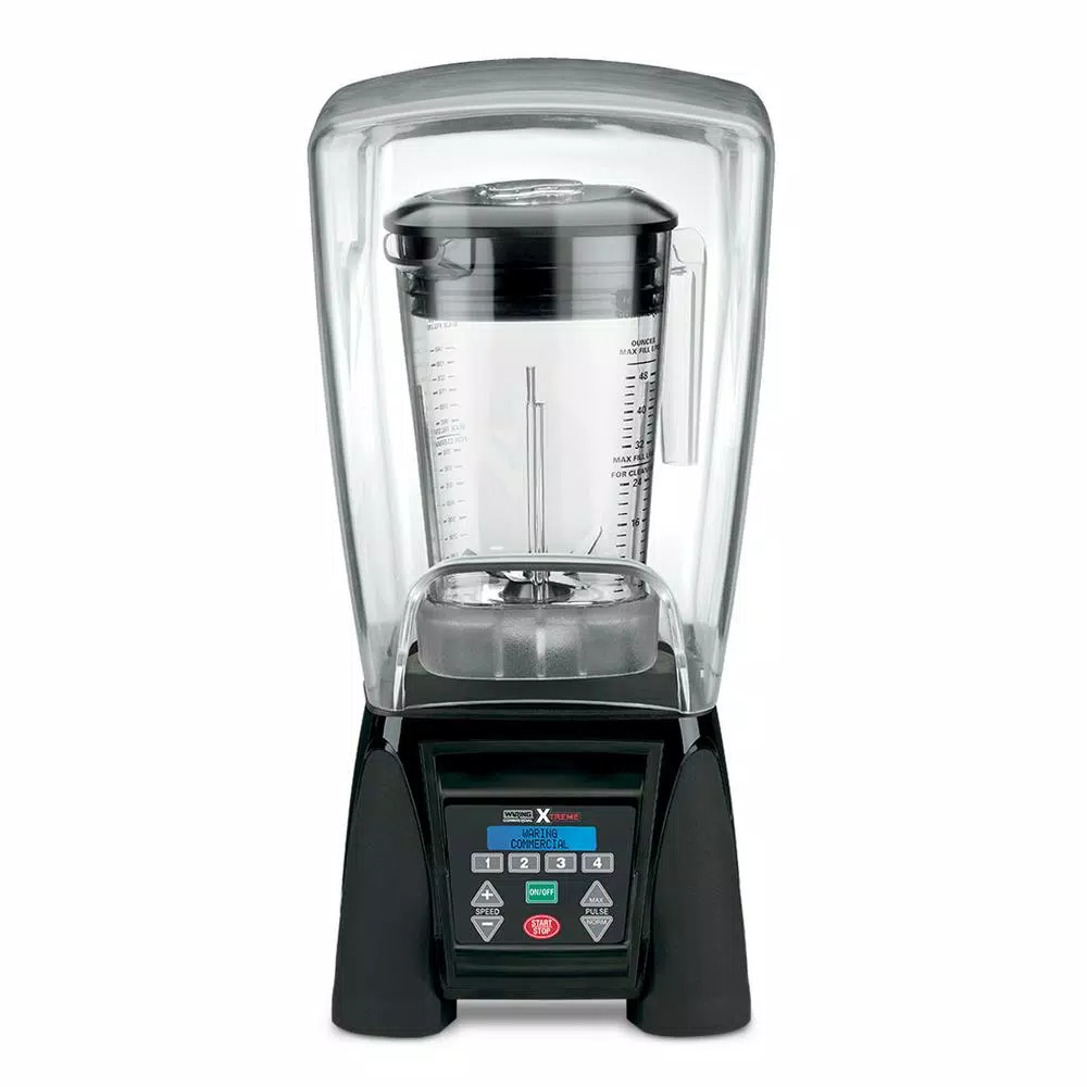 Waring Commercial Waring MX1500XTP Xtreme 10-Speed Blender, 3.5 HP, 48 oz. Jar with Sound Enclosure
