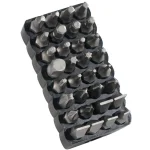 Klein Tools 32-Piece Standard Tip Bit Set with PVC Storage Block thumbnail 3