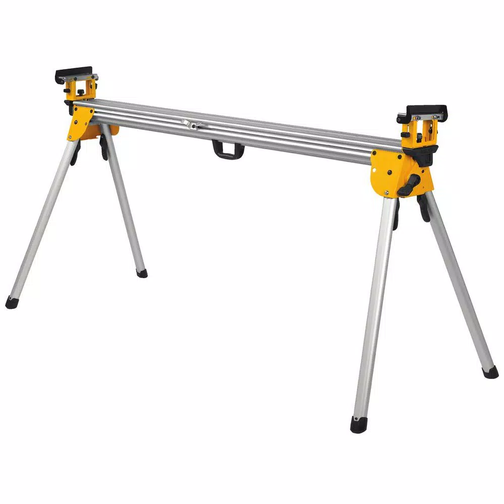 DEWALT 12 in. FLEXVOLT Brushless Sliding Compound Miter Saw Kit with Stand, 2 6.0 Ah Batteries & AC Adapter