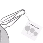 Classic Cuisine Stainless Steel Mesh Splatter Screen Guards, 3-Pack thumbnail 5