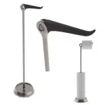 Umbra Tucan Freestanding Toilet Paper Holder with Reserve, Brushed Nickel thumbnail 6
