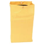 Rubbermaid Commercial Products Rubbermaid Commercial 24 Gal. Yellow Vinyl Replacement Bag with Zipper for FG61788 Cleaning Carts thumbnail 3