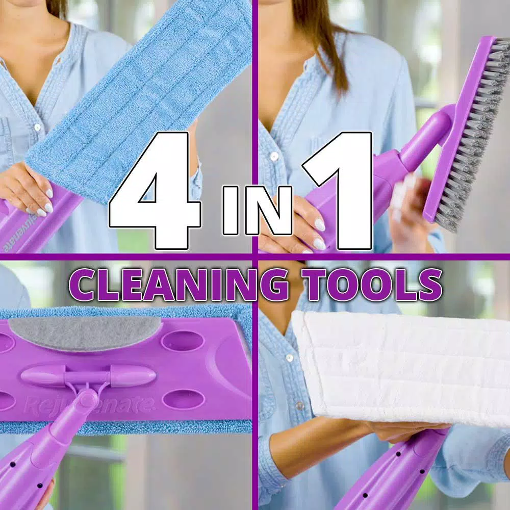 Rejuvenate Click n Clean Multi-Surface Microfiber Spray Mop System Kit