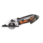 Worx POWER SHARE 20V Cordless 3-3/8 in. Compact Circular Saw Kit thumbnail 1